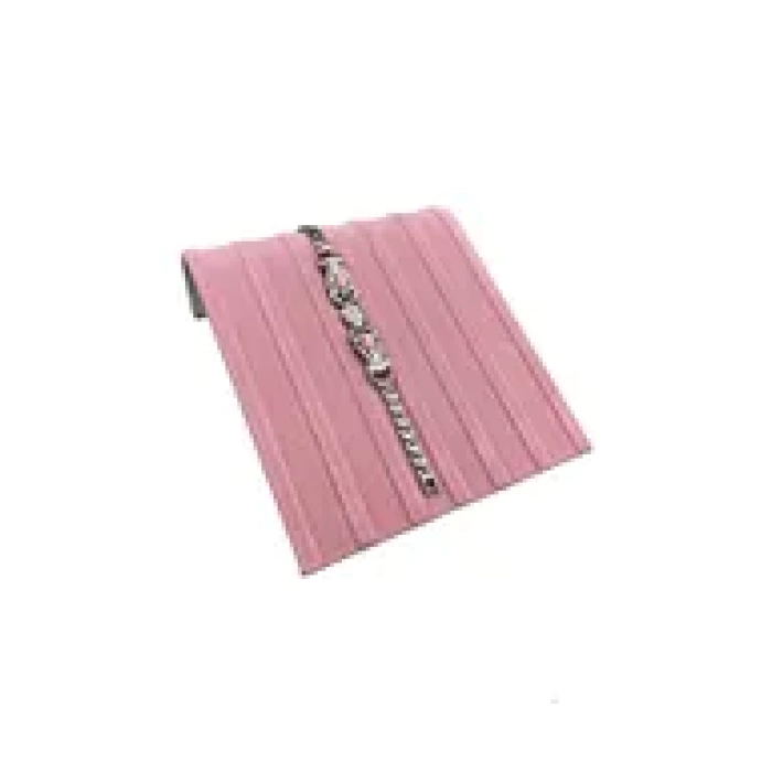 Yerli Üretim Süet Kumaş Pembe Renk 23/16 Cm Bileklik Künye Standi