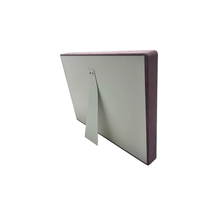 Yerli Üretim Süet Kumaş Pembe Renk 34-24 Cm Ayaklı Üçlü Set Tabla Stand