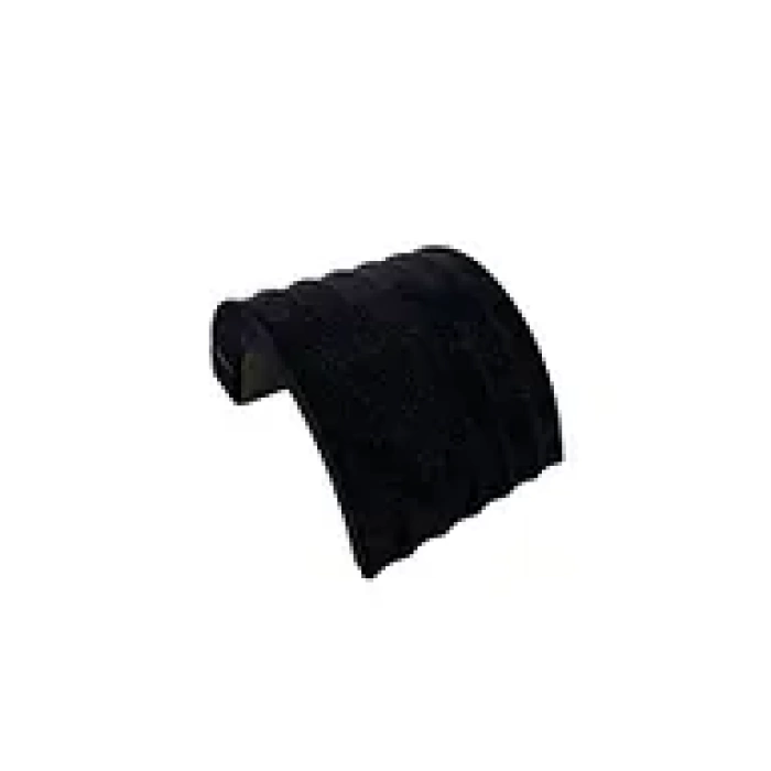 Yerli Üretim Süet Kumaş Siyah Renk 14 /11 Cm Bileklik Künye Standi