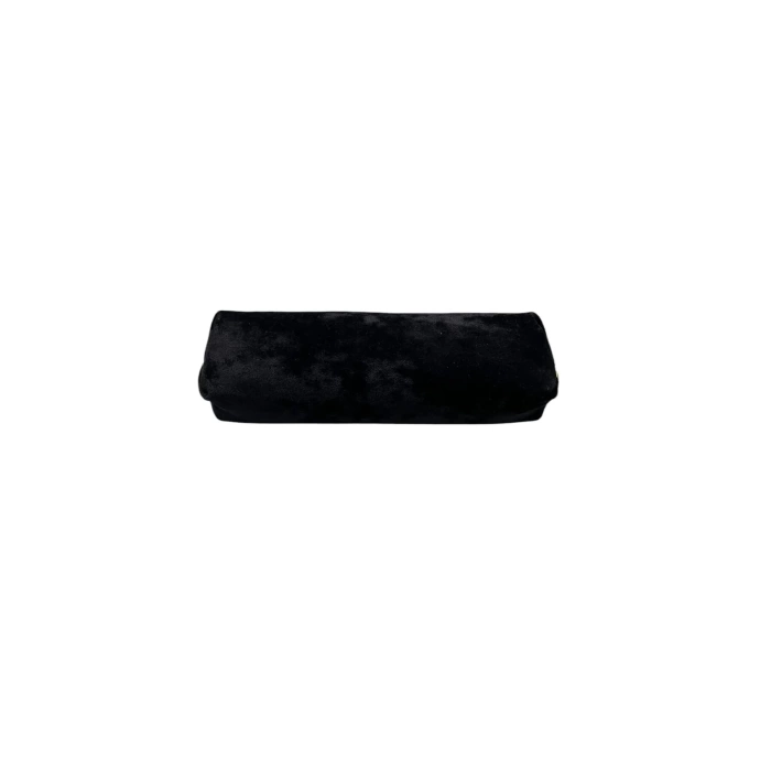 Yerli Üretim Süet Kumaş Siyah Renk 20 Cm Rulo Takı Yastığı