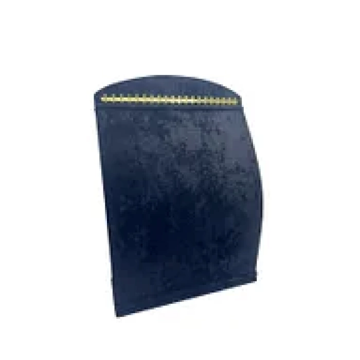Yerli Üretim Süet Kumaş Siyah Renk 34 cm / 24 cm Dik Bombeli Takı Standı