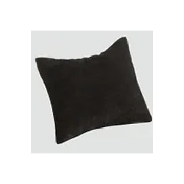 Yerli Üretim Süet Kumaş Siyah Renk 5 Adet 8/8 Cm Takı Yastığı