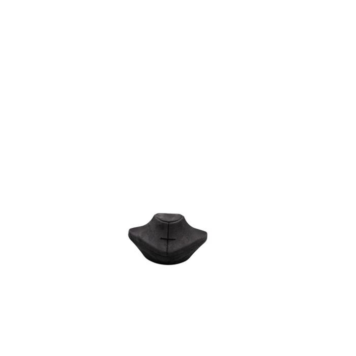 Yerli Üretim Yerde Model Sardunya Kumaş Füme Renk Boy 19 cm En 16 cm Kolye Takı Mankeni
