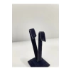 Yerli Üretim Süet Kumaş Siyah Renk 10 Cm Küpe Sergileme Aksesuar