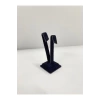 Yerli Üretim Süet Kumaş Siyah Renk 10 Cm Küpe Sergileme Aksesuar