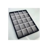 Yerli Üretim Süet Kumaş 34 Cm / 24 Cm Bölmeli Çekmece Içi Takı Standı