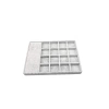 Yerli Üretim Amsterdam Model Süet Kumaş Gri Renk 34/24 Cm Çekmece Ici Takı Standı