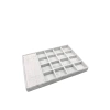 Yerli Üretim Amsterdam Model Süet Kumaş Gri Renk 34/24 Cm Çekmece Ici Takı Standı