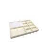 Sidney Model Süet Kumaş Krem Renk 34/24 Cm Takı Sergileme Standı