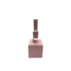 Yerli Üretim Süet Kumaş Pembe Renk 13 Cm Kelepçe Saat Sergileme Standı