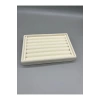 Yerli Üretim Küçük Boy Süet Kumaş Krem Renk 22,5/14,5 Cm Rulo Çekmece Içi Yüzük Standı