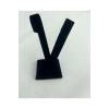 Yerli Üretim Süet Kumaş Siyah Renk 10 Cm Palmiye Küpe Standı