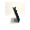Yerli Üretim Süet Kumaş 20/16 Cm Siyah Renk Ayaklı Küpe Standı
