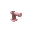 Yerli Üretim Süet Kumaş Pembe Renk Saat - Bileklik Sergileme Standı