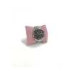 Yerli Üretim Süet Kumaş Pembe Renk 5 Adet 8/8 Cm Takı Yastığı