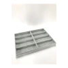 Yerli Üretim New York Model Süet Süet Kumaş Gri Renk 34/24 Cm Bölmeli Çekmece Içi Gözlük Standı