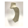 Yerli Üretim Hasır Kumaş Kolye Gerdanlık Zincir 39 Cm Takı Sergileme Mankeni