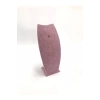 Yerli Üretim Dubai Model Süet Kumaş Pembe Renk 25/12 Cm Kolye -zincir Ayaklı Stand