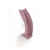 Yerli Üretim Dubai Model Süet Kumaş Pembe Renk 25/12 Cm Kolye -zincir Ayaklı Stand