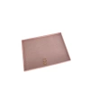Yerli Üretim Keten Kumaş Pembe Renk 34/24 Cm Çekmece Içi Batırmalı Yüzük Standı