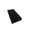 Yerli Üretim Süet Kumaş Siyah Renk 25 cm / 11,5 cm Kelepçe-Bileklik Sergileme Standı