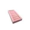 Yerli Üretim Süet Kumaş Pembe Renk 35 Cm / 11,5 Cm Kelepçe-bileklik Sergileme Standı
