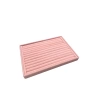Yerli Süet Pembe Sosisli Yüzük Stand Kutu