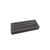 Yerli Üretim Ufak Boy Keten Kumaş Füme Renk 18 / 7 Cm Rulo Çekmece Içi Yüzük Standı