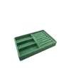 Yerli Üretim Süet Kumaş Yeşil Renk 22 cm / 14 cm Çekmece İçi Takı Standı