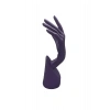 Polyester Malzeme Mor Renk 30 / 12 cm Takı Sergileme El Mankeni