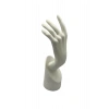 Polyester Malzeme Beyaz Renk 30 / 12 cm Takı Sergileme El Mankeni