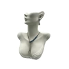 Yerli Üretim Polyester Malzeme Beyaz Renk 33 / 26 cm Takı Sergileme Mankeni