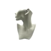 Yerli Üretim Polyester Malzeme Beyaz Renk 28 / 18 cm Takı Sergileme Mankeni
