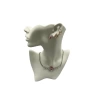 Yerli Üretim Polyester Malzeme Beyaz Renk 28 / 18 cm Takı Sergileme Mankeni