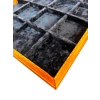 Ahşap El Boyama Çift Renk Bölmeli Tabla 24x34