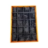 Ahşap El Boyama Çift Renk Bölmeli Tabla 24x34