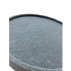Silindir Model Süet Kumaş Gri Renk 20/20 cm Batırmalı Küpe-Piercing Tablası