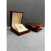 Ahşap Kahve Renk 7x9 Cm Kolye/küpe Kutusu