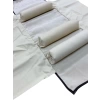 Deri Kumaş Gri Renk 64x25 Cm Billezik/Kelepçe Rulosu