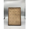 Ahşap El Boyama 24x34 Cm Pedli Kolye Tablası