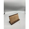 Ahşap El Boyaması Çift Renk 18x13 Cm Çoklu Bileklik Standı