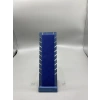 Ahşap El Boyaması Çift Renk 24x8 Cm Çoklu Bileklik Standı