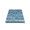 Karton Süngerli Mavi Renk 5/4 cm 60 Adet Yüzük Takı Kutusu