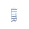 İthal Metal Dönen Kare Model Beyaz Renk 46x16 Cm Küpe Standı
