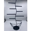 İthal Metal Siyah Renk 46x28 Cm Küpe Standı