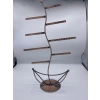 İthal Metal Siyah Renk 46x28 Cm Küpe Standı