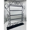 İthal Metal Siyah Renk 50x42 Cm Kolye Küpe Standı