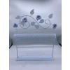 İthal Metal Beyaz Renk 35x41 Cm Kolye Küpe Standı