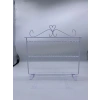 İthal Metal Beyaz Renk 32x30 Cm Bileklik Standı