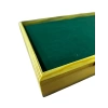 Ahşap El Boyaması Çift Renk 24x34 Batırlı Kelepçe Tablası